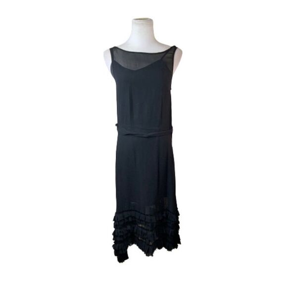 Allsaints Black Long Dress. Sz  0 - Picture 2 of 4